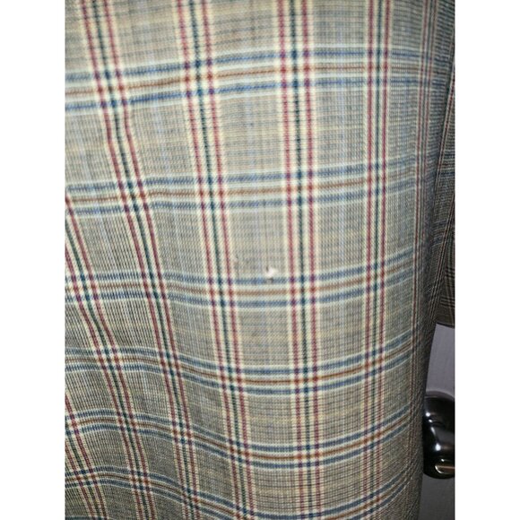 Brooks Brothers Blazer Men Sz 44 L Plaid Office Formal Designer Italy Workwear‎ - Picture 10 of 11
